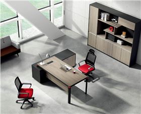 2米板式办公桌