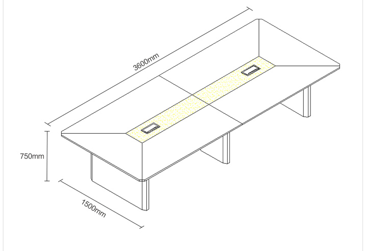 会议桌尺寸