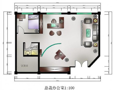 领导办公区设计